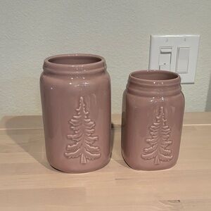 S/2 Beautiful Tree 🌲 debi lilly Vases